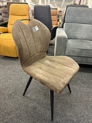 6x Eetkamerstoel Roos, taupe